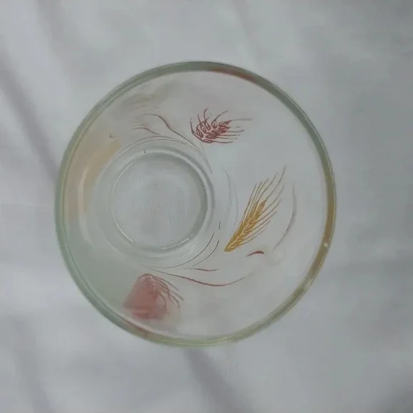 Vintage Harvest Wheat Motif Breakfast Cup - Picture 5 of 8